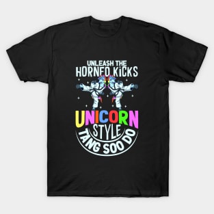 Unicorn - Horned Kicks - Tang Soo Do T-Shirt